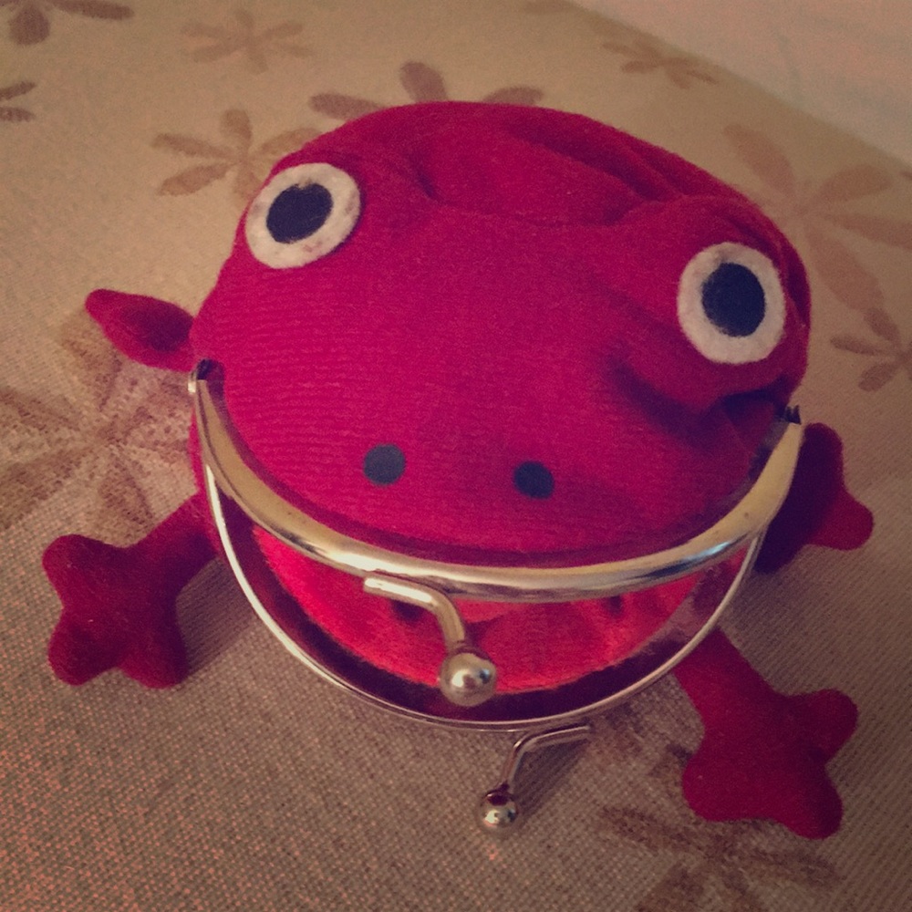 Japanese Frog Coin Purse
